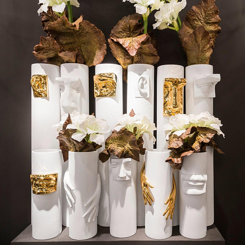 Vaso Boca de David Dourado