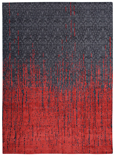 Tapete Roma Vendetta Cinzento Vermelho