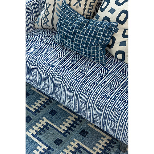 Almofada Maliana Indigo 50 × 35