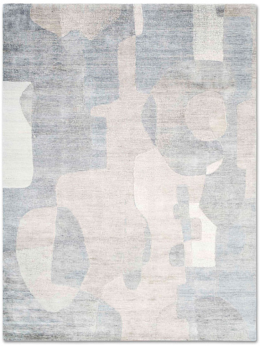 Tapete Snow Prateado Luxury