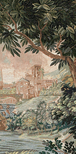 Tapeçaria cascata porta (porta direita)