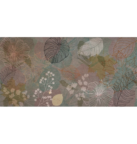 Papel de Parede Autumn Flowers