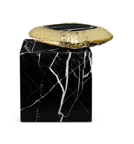 Mesa de Apoio Nero Marquina Megalith