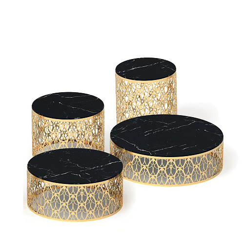 Mesa de Apoio Cabaret Dourada