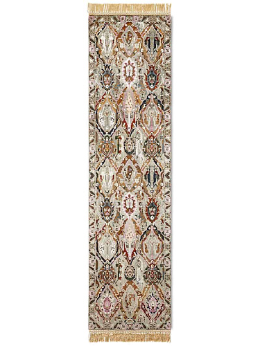 Tapete KavaBagh Verde Feito à Mão Luxury