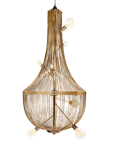 Candeeiro suspenso luxo