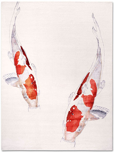 Tapete Fish Original Luxury Feito à Mão