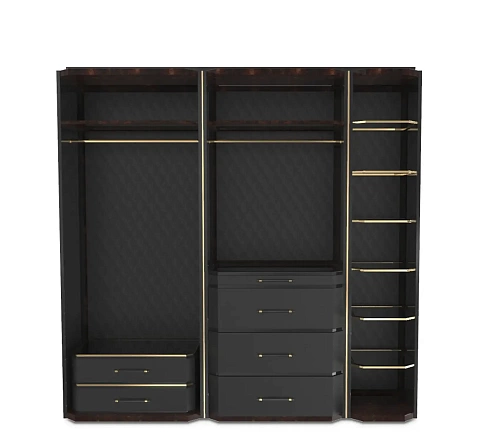 Roupeiro Preto Cadence