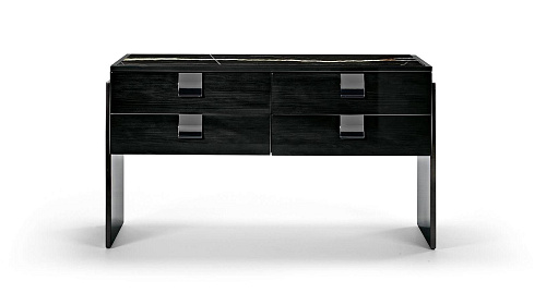 Gaveteiro escritório preto