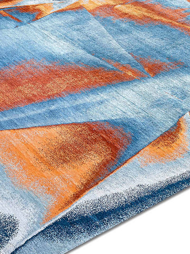 Tapete Cyan Copper Luxury Feito à Mão