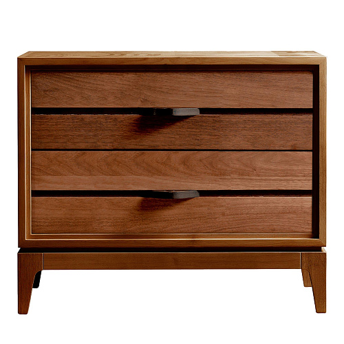 Mesa de Cabeceira Binario Castanha