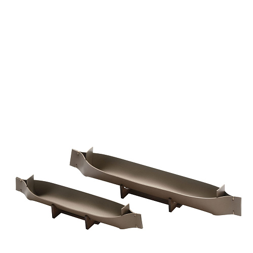 Caixa de secretária de couro Canoe