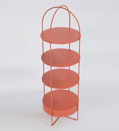 Estante Lacada Vermelha