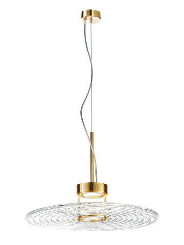 Suspensão Disco de Cristal
