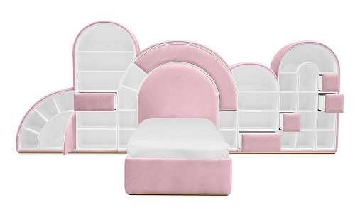 Cama Bubblegum Marshmallow rosa