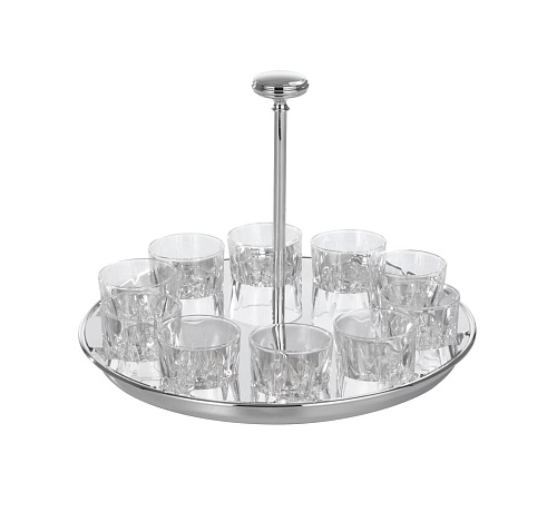 Conjunto de 10 Copos com Tabuleiro