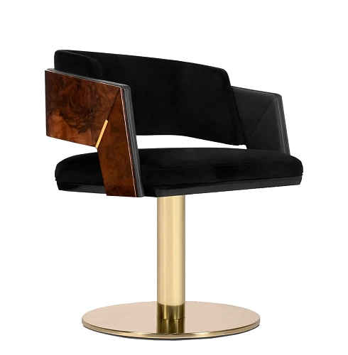 Cadeira de Jantar Crown Giratória