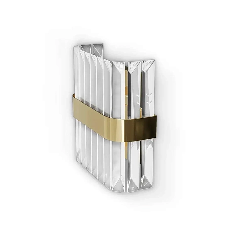 Candeeiro de parede quadrado esbelto Freedom