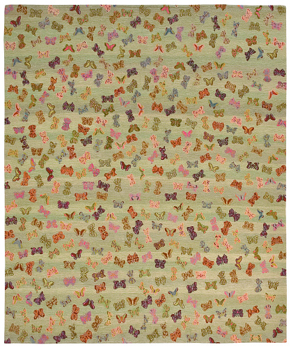 Tapete Little Butterfly Verde