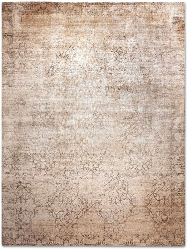 Tapete Luxuoso Tone To Tone Anodado à Mão