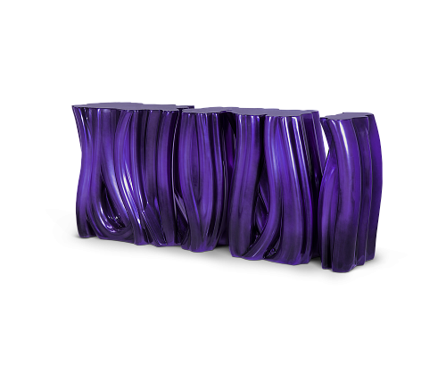 Aparador Monochrome roxo premium