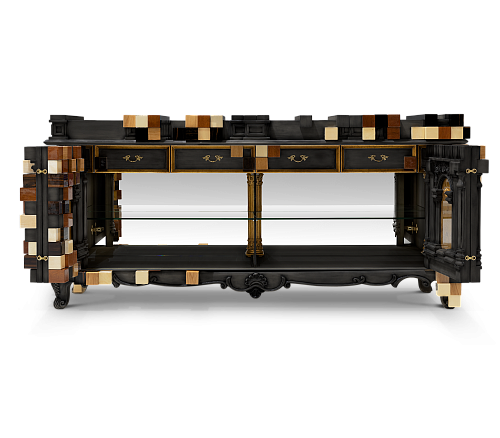 Aparador Trafalgar preto