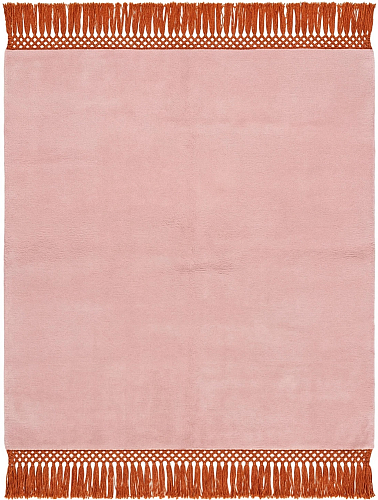Tapete Minimal Fringe Blush