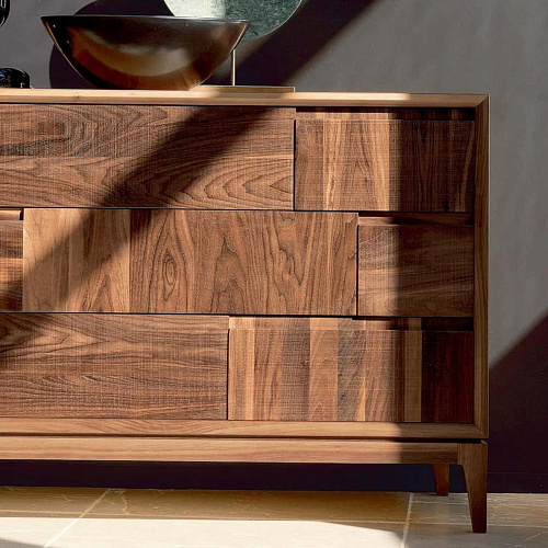 Cómoda Trama e ordito Castanha