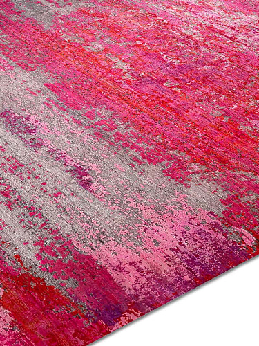 Tapete Rosa Feito à Mão Luxury