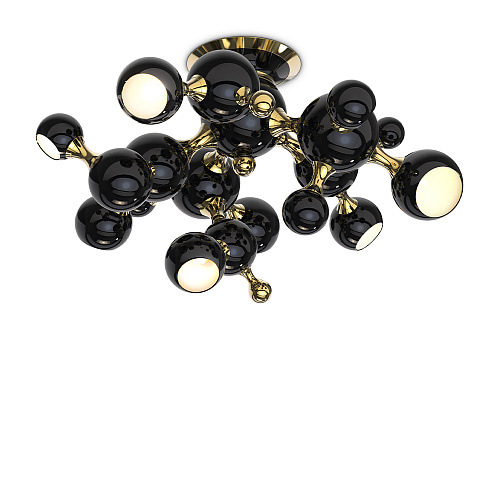 Candeeiro suspenso teto molecular