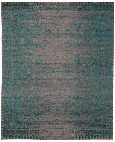 Tapete Ferrara Stomped Reverse Cinzento Azul