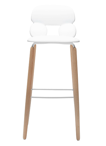 Banco de Bar Nube W SG-80 Branco