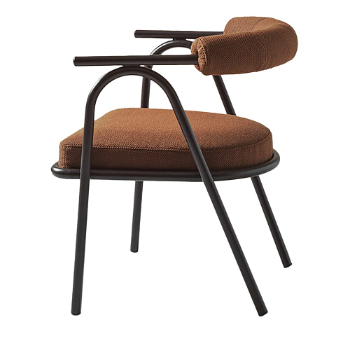 Poltrona Moderna Castanha Baba