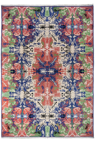 Tapete Perished Persian Tecido à Mão