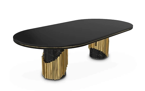 Mesa de Jantar Oval Currents