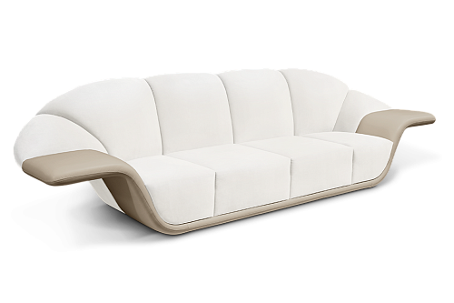 Sofá Marfim Klaus