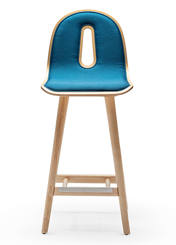 Banco de Bar Gotham Woody SG-65-I Azul