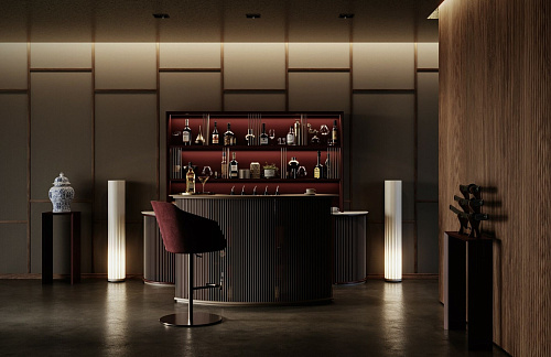 Bar Doméstico com Balcão Dry