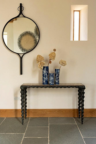 Mesa Consola Karinta White Oyster