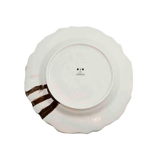 Prato cerâmico artesanal