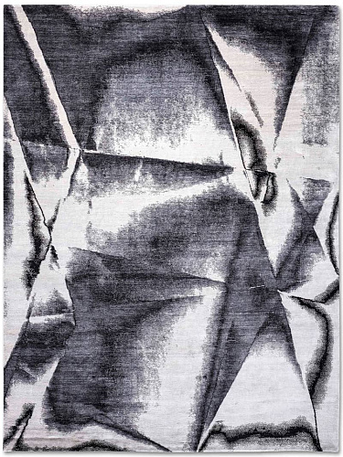 Tapete Preto e Branco Luxury Feito à Mão