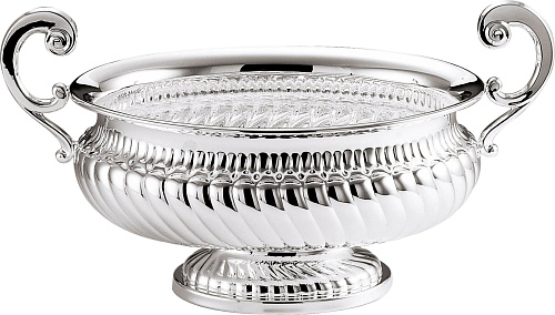 Taça Oval com Pegas