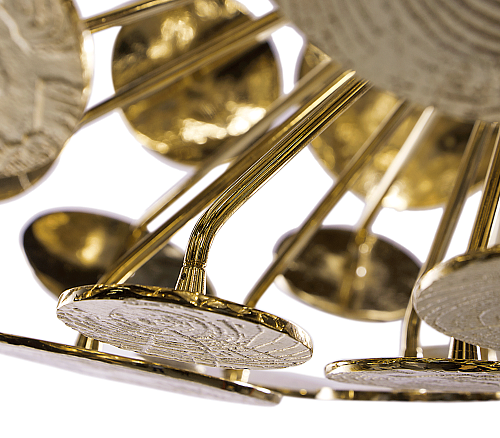 Candeeiro suspenso elíptico Gravity