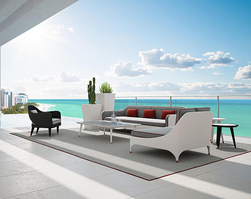 Mesa de centro italiana de exterior