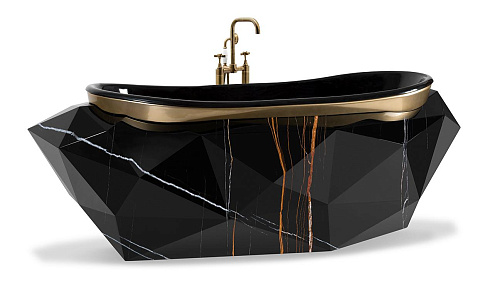 Banheira Gemstone mármore falso