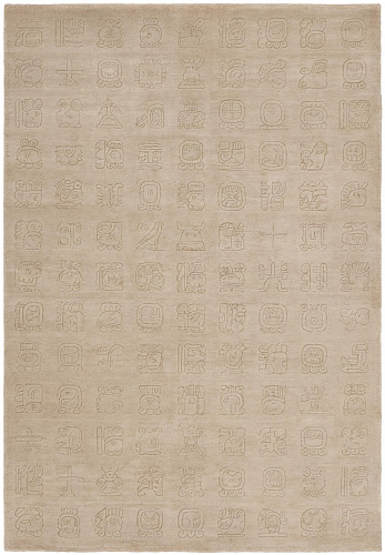 Tapete Symbol Grid Beige