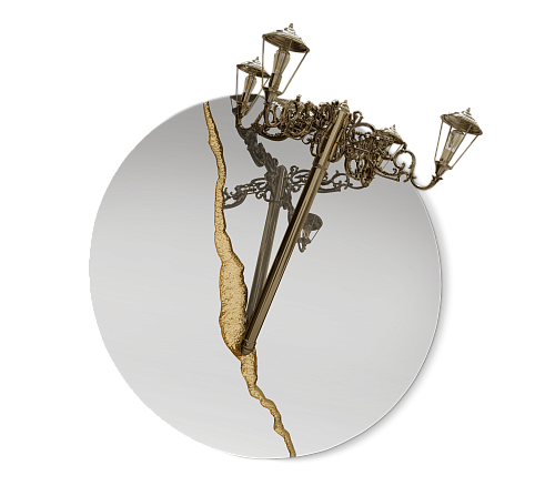 Espelho redondo Illumina