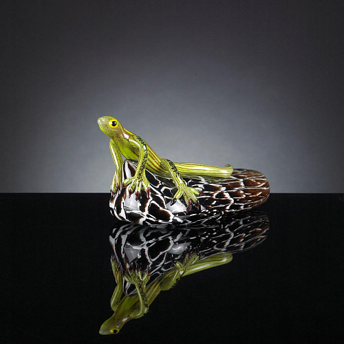 Escultura Lagarto em Pedra