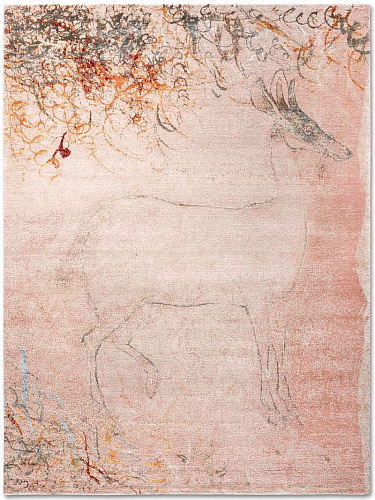 Tapete Antelope Tecido à Mão