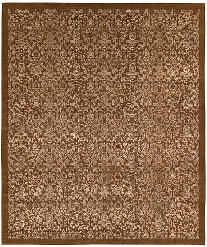 Tapete Roma Border Castanho